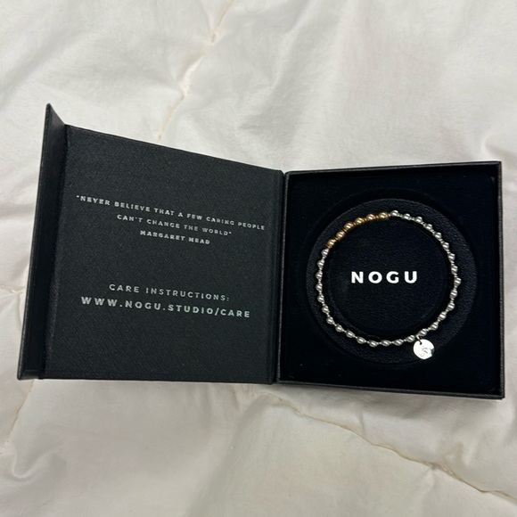 NOGU silver & bronze bracelet - Picture 1 of 5